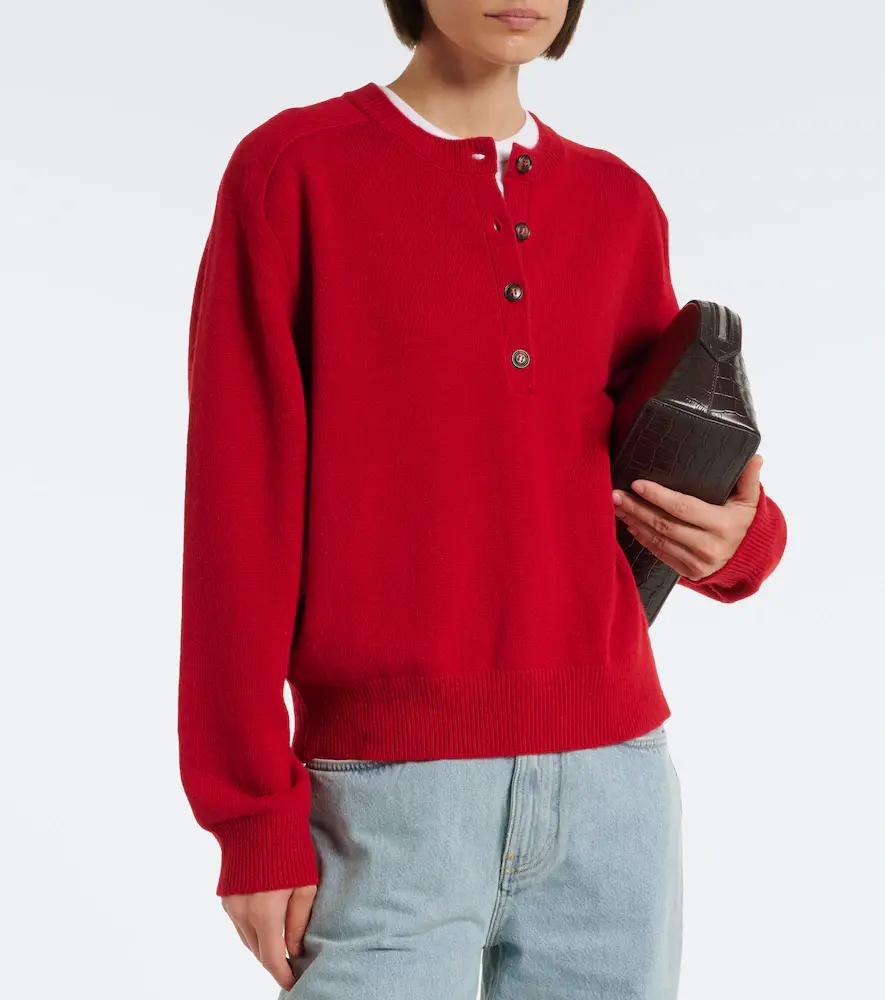 Loulou de Saison Malo oversized cashmere sweater | Thumbnail 2