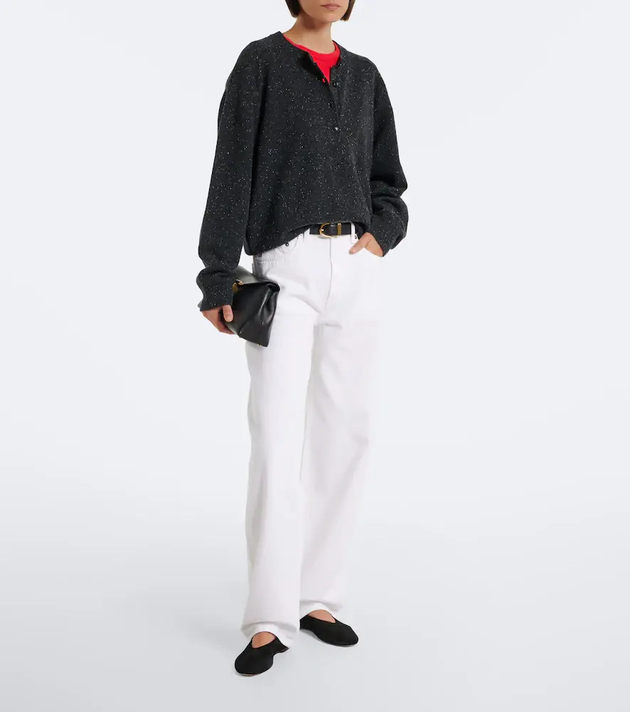 Loulou de Saison Malo oversized cashmere sweater | Thumbnail 4 Loulou de Saison Malo oversized cashmere sweater | Thumbnail 4