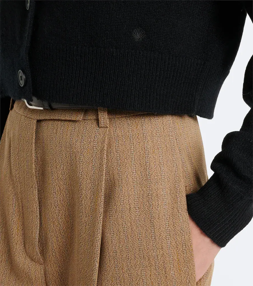 Loulou de Saison Heike cropped cashmere cardigan | Thumbnail 4 Loulou de Saison Heike cropped cashmere cardigan | Thumbnail 4