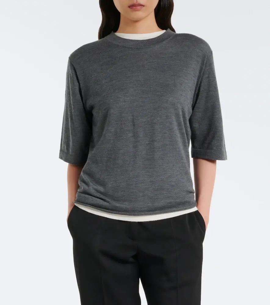 Loulou de Saison Nala cashmere top | Thumbnail 3 Loulou de Saison Nala cashmere top | Thumbnail 3