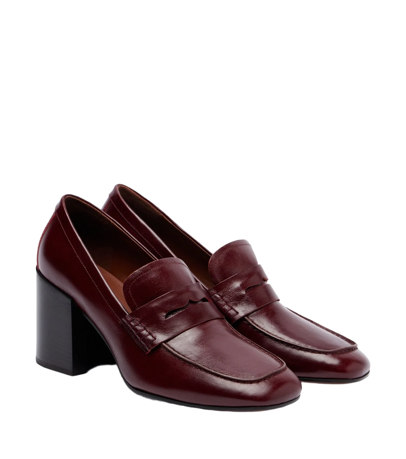 Leather penny loafers Leather penny loafers