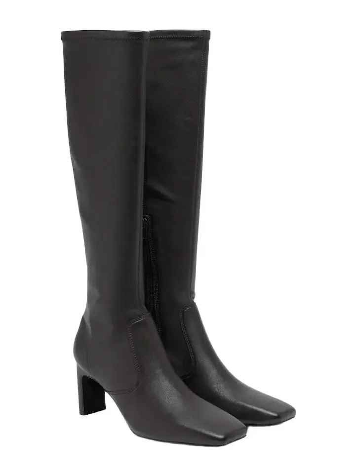 A. Emery Tones leather knee-high boots A. Emery Tones leather knee-high boots