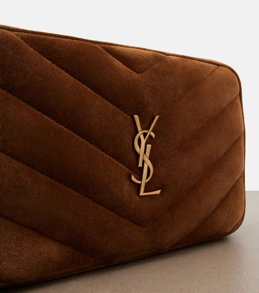 Saint Laurent Loulou Medium suede camera bag | Thumbnail 3 Saint Laurent Loulou Medium suede camera bag | Thumbnail 3