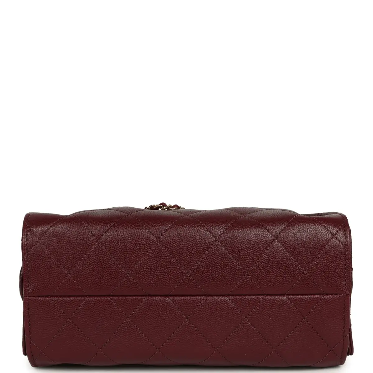 Chanel Chanel Mini 25 Hobo Bag Dark Burgundy Caviar Gold Hardware | Thumbnail 6