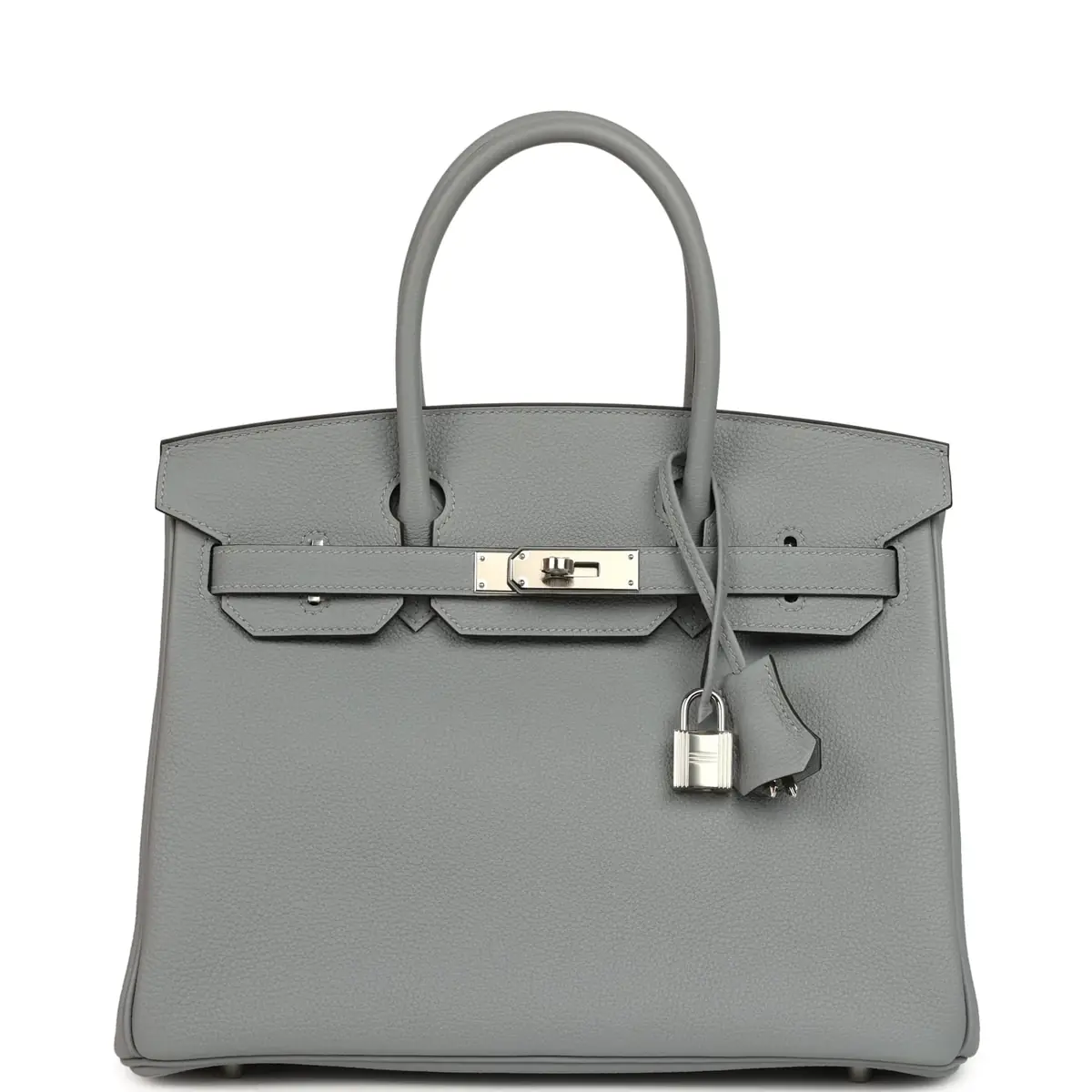 HERMÈS Hermes Birkin 30 Gris Pantin Togo Palladium Hardware | Image 1 HERMÈS Hermes Birkin 30 Gris Pantin Togo Palladium Hardware | Image 1