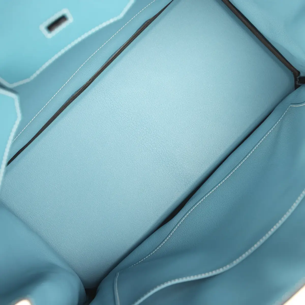 HERMÈS Hermes Birkin 40 Blue Jean Togo Gold Hardware | Thumbnail 8 HERMÈS Hermes Birkin 40 Blue Jean Togo Gold Hardware | Thumbnail 8
