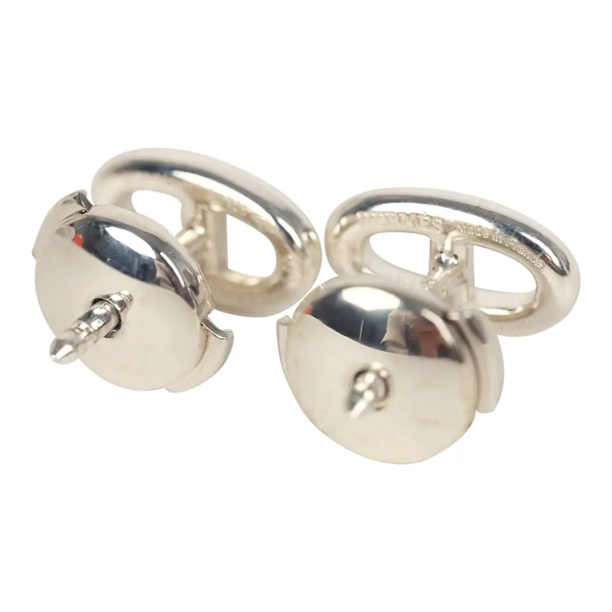 HERMÈS Hermes Farandole Stud Earrings Very Small Sterling | Thumbnail 3