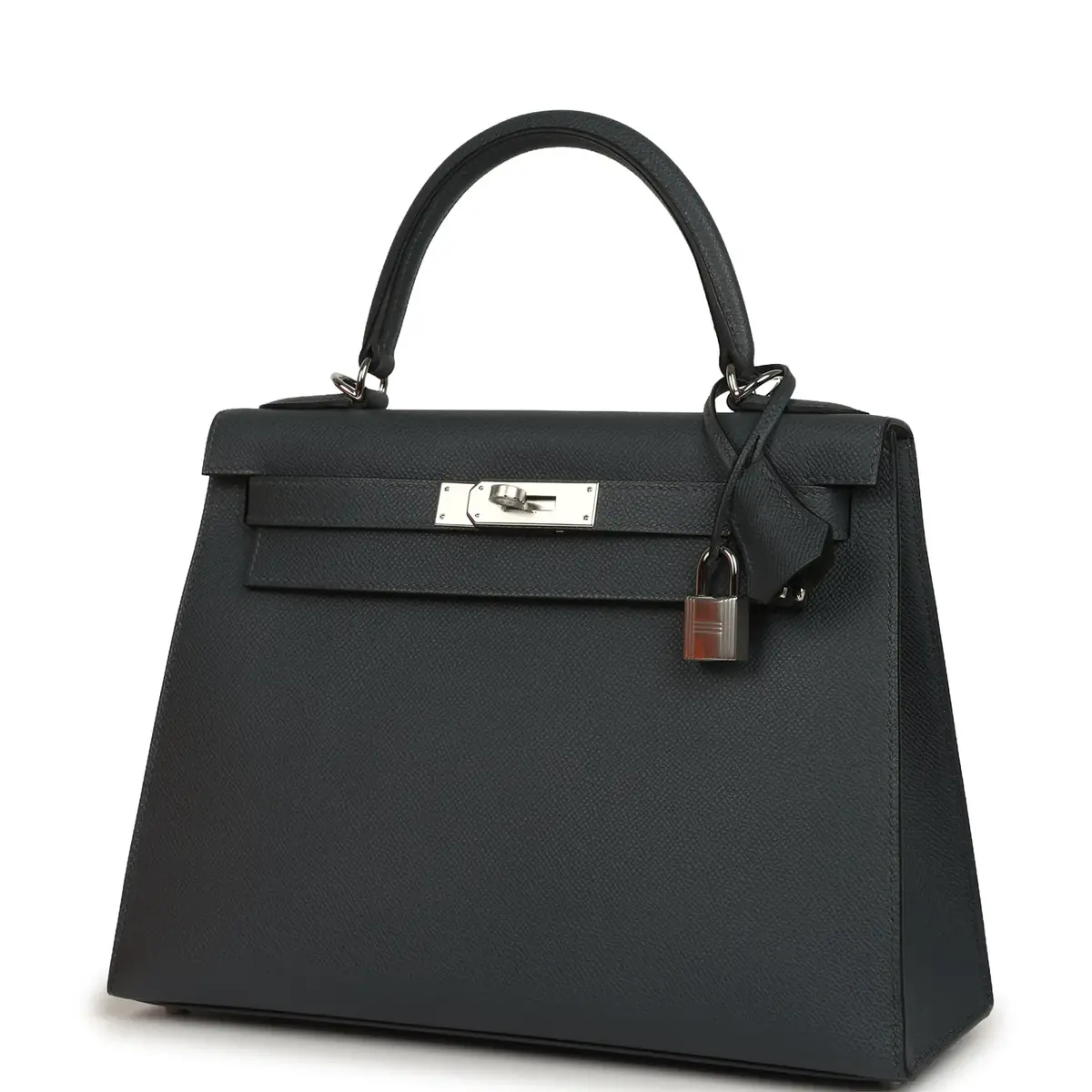 HERMÈS Hermes Kelly Sellier 28 Gris Misty Epsom Palladium Hardware | Thumbnail 5 HERMÈS Hermes Kelly Sellier 28 Gris Misty Epsom Palladium Hardware | Thumbnail 5