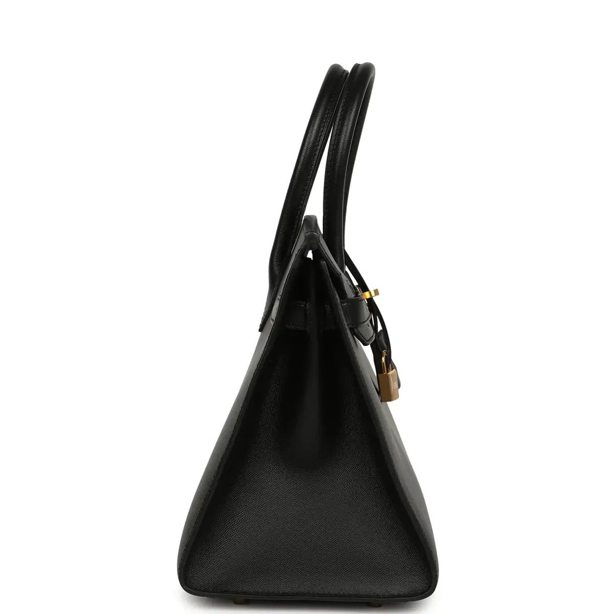 HERMÈS Pre-owned Hermes Birkin Sellier 30 Black Madame Gold Hardware | Thumbnail 3