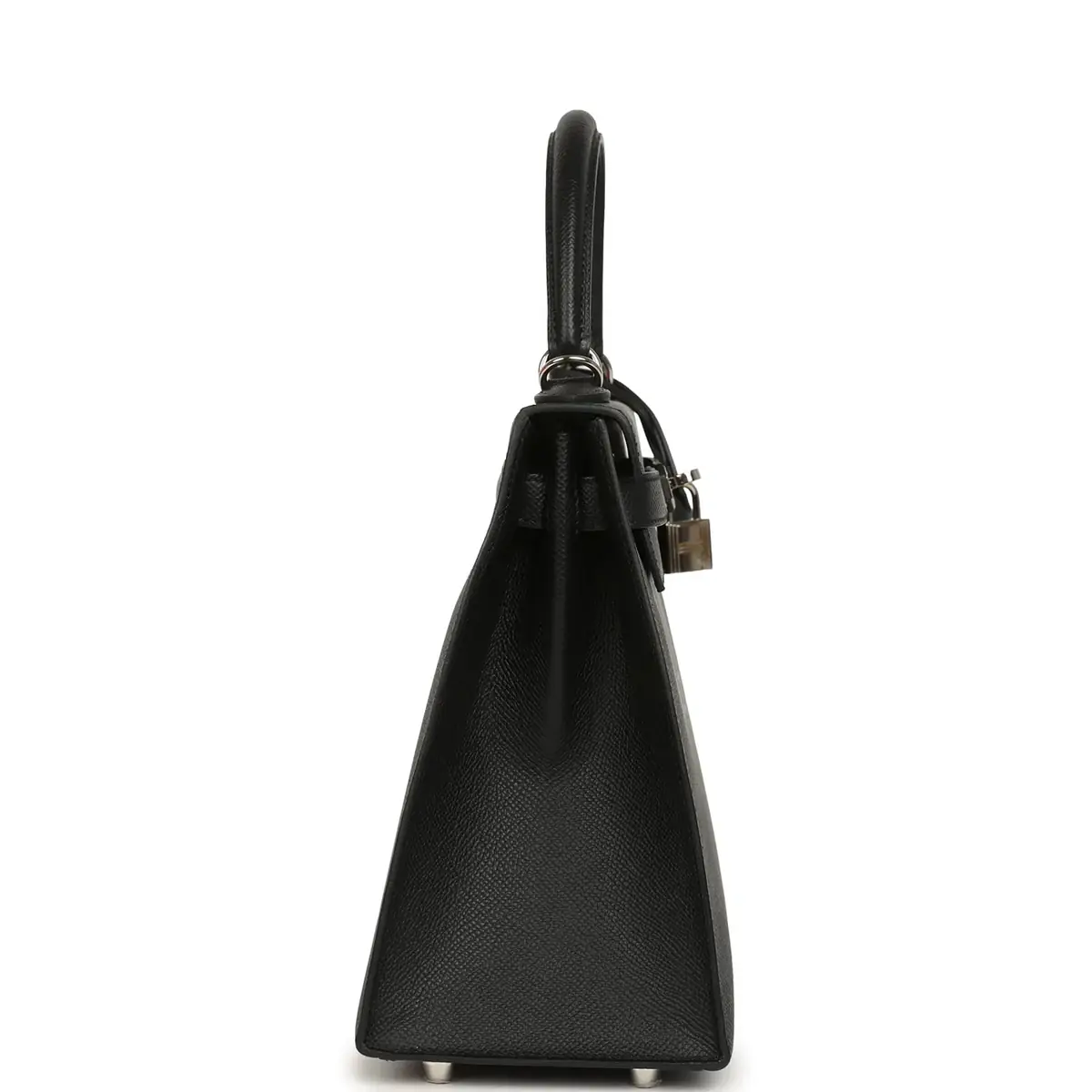 HERMÈS Pre-owned Hermes Kelly Sellier 28 Black Epsom Palladium Hardware | Thumbnail 3 HERMÈS Pre-owned Hermes Kelly Sellier 28 Black Epsom Palladium Hardware | Thumbnail 3
