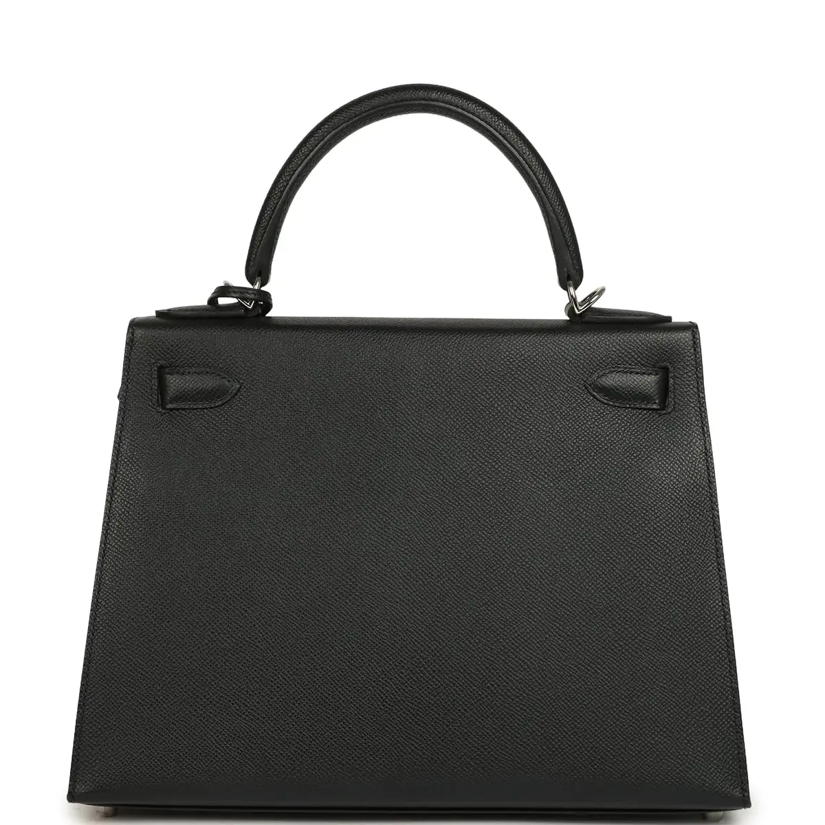 HERMÈS Pre-owned Hermes Kelly Sellier 28 Black Epsom Palladium Hardware | Thumbnail 4 HERMÈS Pre-owned Hermes Kelly Sellier 28 Black Epsom Palladium Hardware | Thumbnail 4