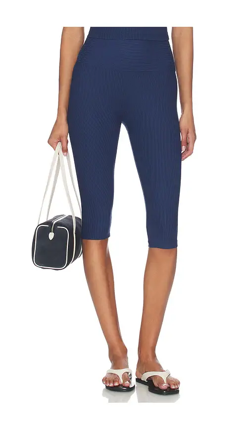 YEAR OF OURS Ribbed Capri Legging | Image 1 YEAR OF OURS Ribbed Capri Legging | Image 1