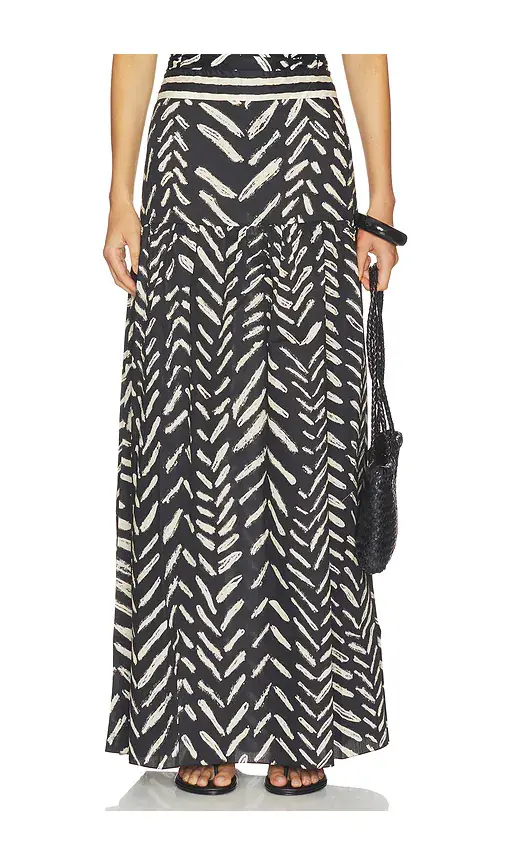 Johanna Ortiz Cotton Rituales Maxi Skirt | Image 1 Johanna Ortiz Cotton Rituales Maxi Skirt | Image 1