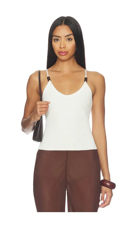 L'Academie Kennji Beaded Knit Tank | Image 1 L'Academie Kennji Beaded Knit Tank | Image 1
