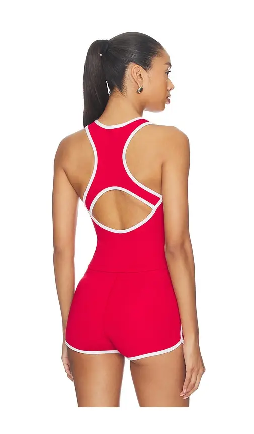 Year of Ours Sport Cut Out Back Tank Top | Thumbnail 3