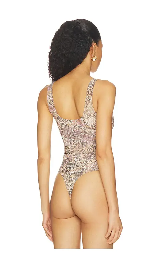 L'Agence Kalea Scoop Neck Tank Bodysuit | Thumbnail 4 L'Agence Kalea Scoop Neck Tank Bodysuit | Thumbnail 4