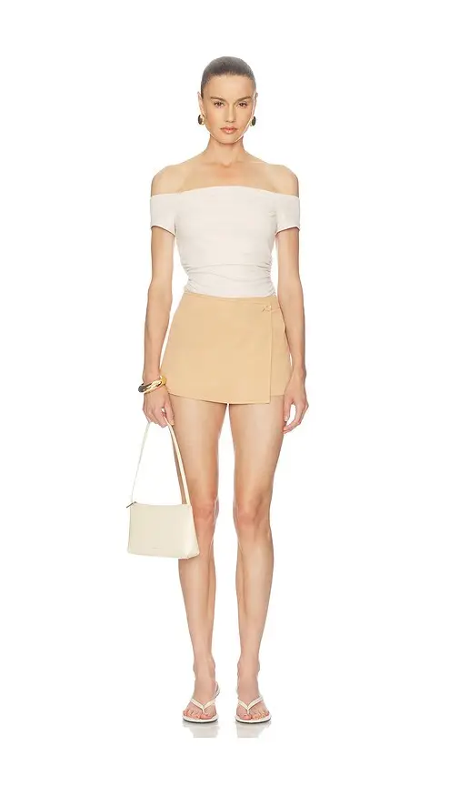 susana monaco Off Shoulder Short Sleeve Top | Thumbnail 4 susana monaco Off Shoulder Short Sleeve Top | Thumbnail 4