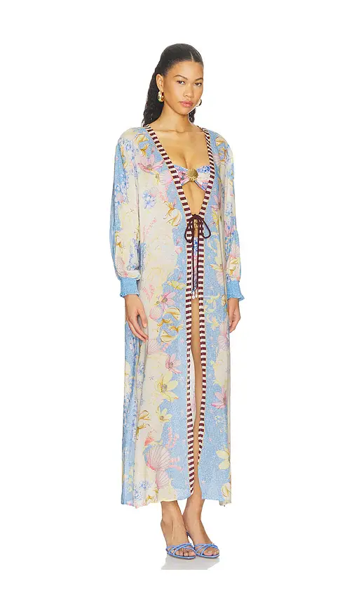 Agua Bendita x REVOLVE Isabelle Tunica Robe | Thumbnail 3 Agua Bendita x REVOLVE Isabelle Tunica Robe | Thumbnail 3