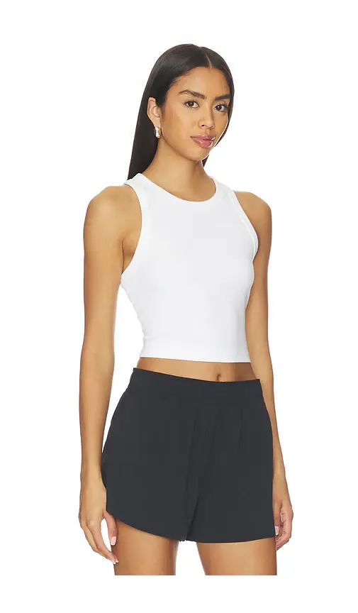 Beyond Yoga Garment Dye Rib Cropped Tank Top | Thumbnail 2 Beyond Yoga Garment Dye Rib Cropped Tank Top | Thumbnail 2