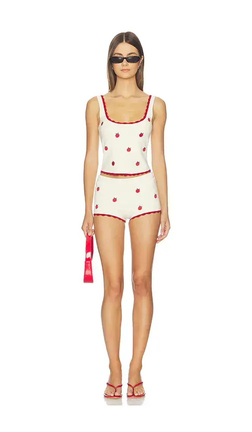 MAJORELLE Emmile Tomato Tank | Thumbnail 4
