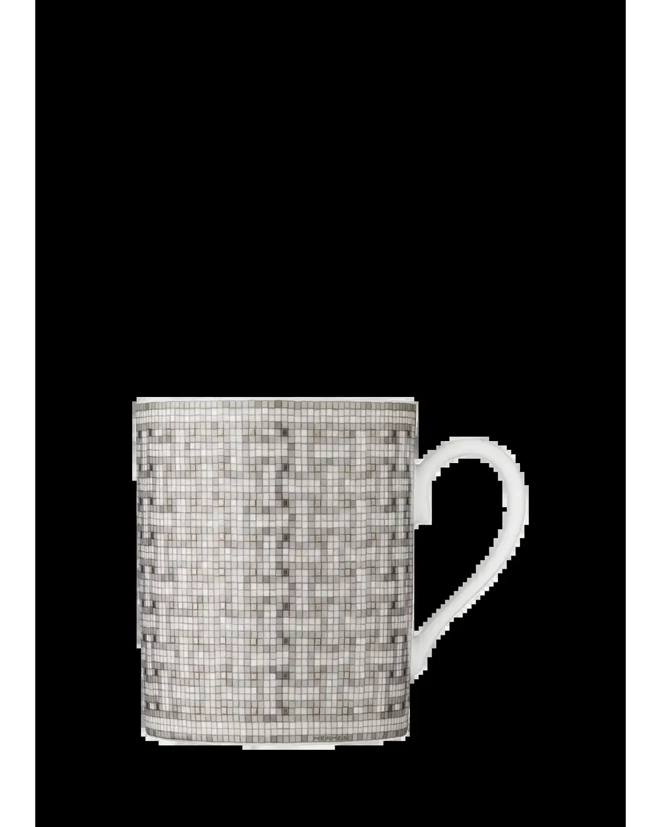 HERMÈS Mosaique Au 24 Platinum Mug | Thumbnail 2