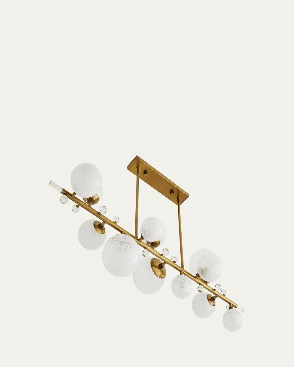 Arteriors Troon 56" 12-Light Chandelier | Thumbnail 4 Arteriors Troon 56" 12-Light Chandelier | Thumbnail 4