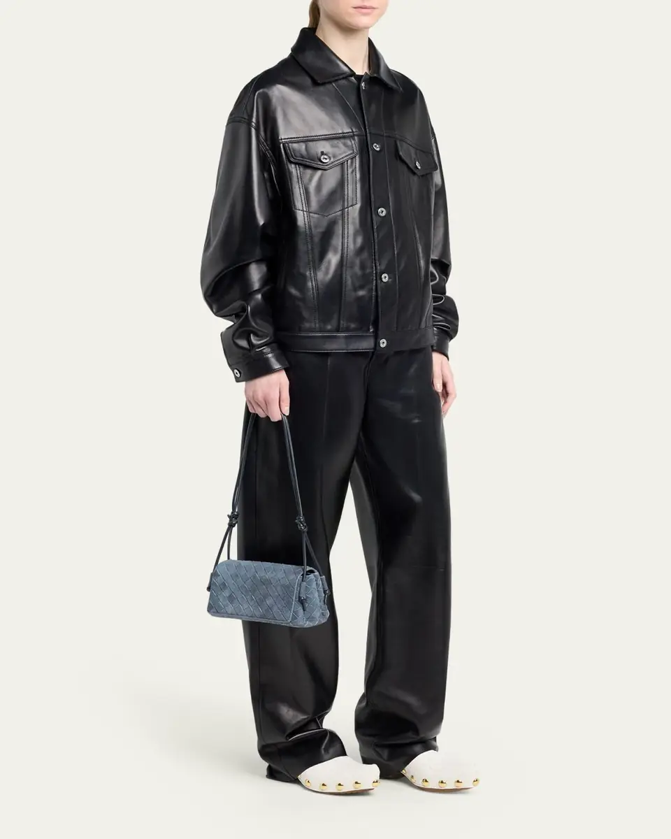 Bottega Veneta Notturno Suede Crossbody Pouch Bag | Thumbnail 5 Bottega Veneta Notturno Suede Crossbody Pouch Bag | Thumbnail 5
