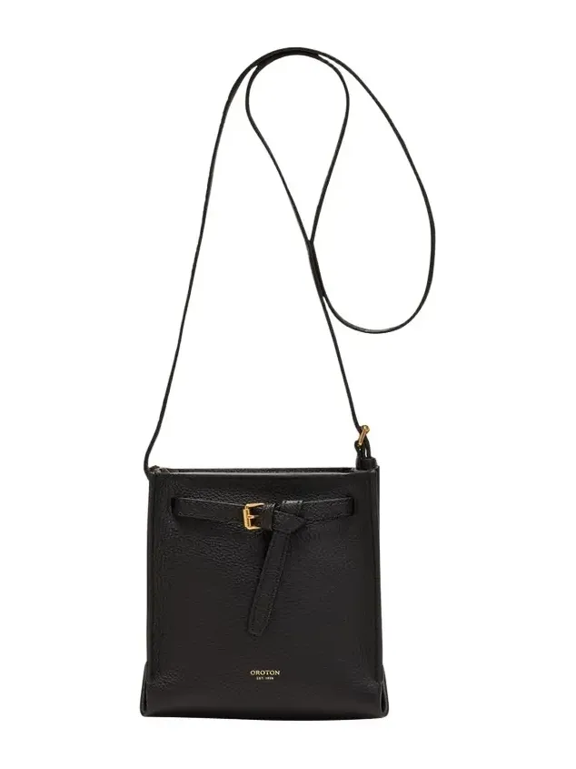 Margot Tiny Leather Bucket Bag