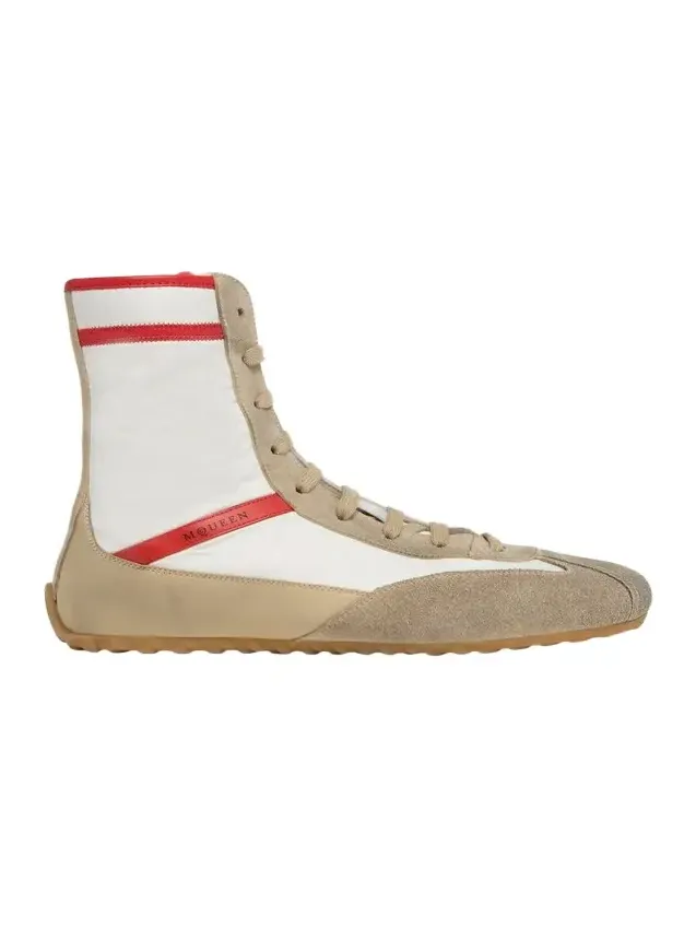 Men's Boxe Mixed Media High-Top Sneakers Men's Boxe Mixed Media High-Top Sneakers