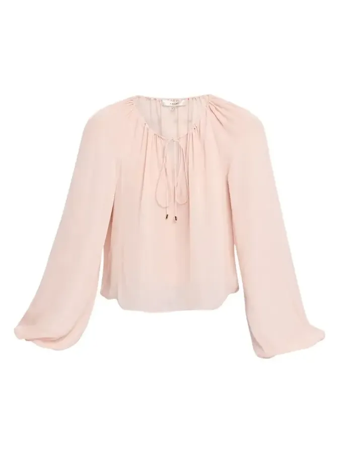 The Silk Balloon Blouse