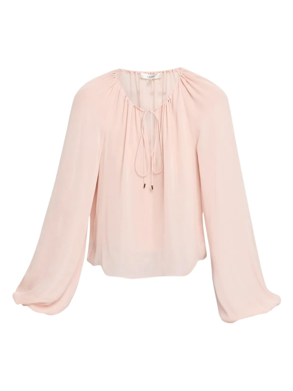 The Silk Balloon Blouse The Silk Balloon Blouse