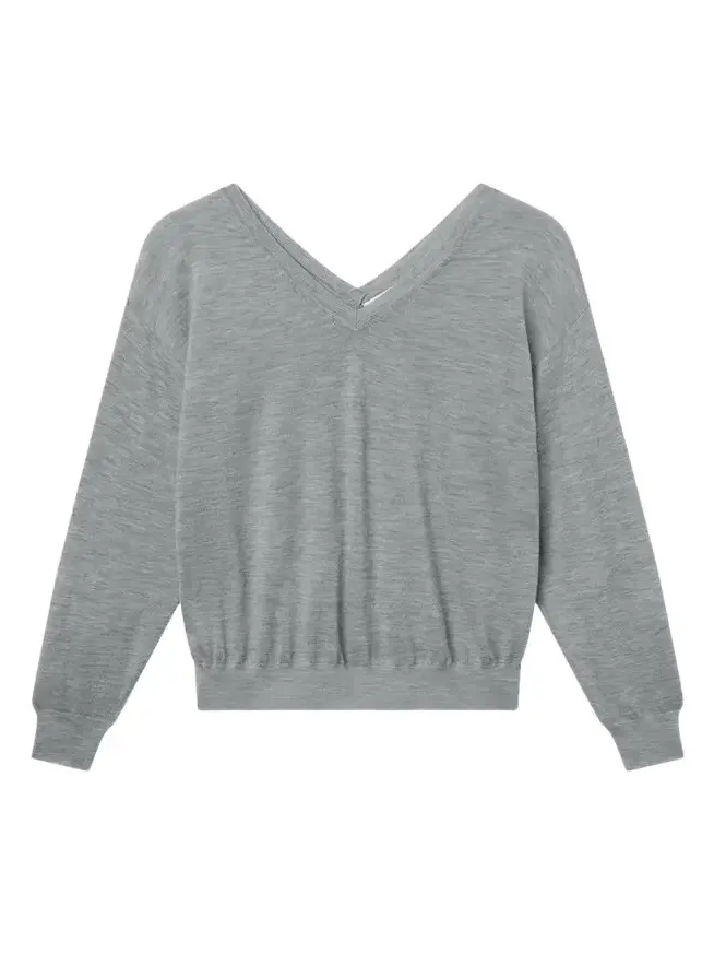 The Cashmere V-Neck Sweater
