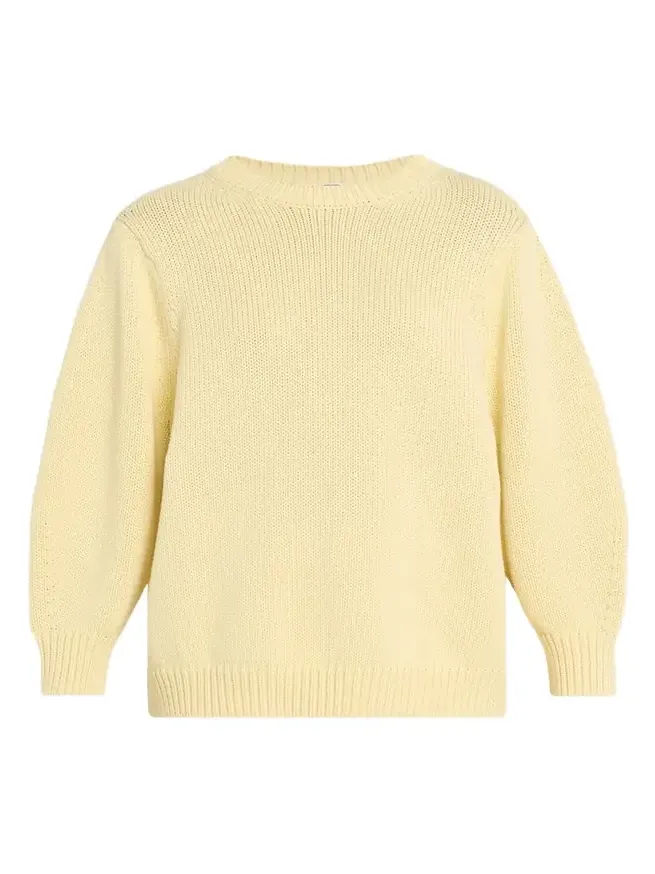 TOTEME Oversized Crew Knit Sweater