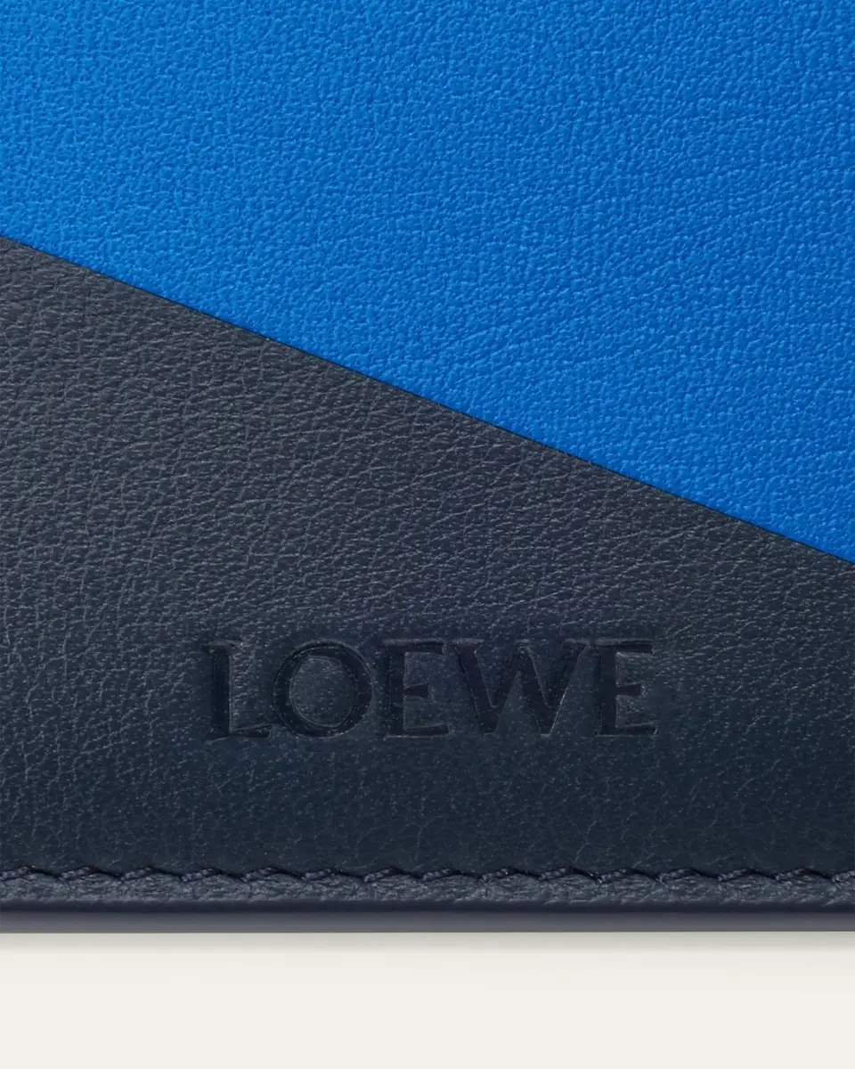 Loewe Men's Color-Block Leather Card Holder | Thumbnail 4 Loewe Men's Color-Block Leather Card Holder | Thumbnail 4