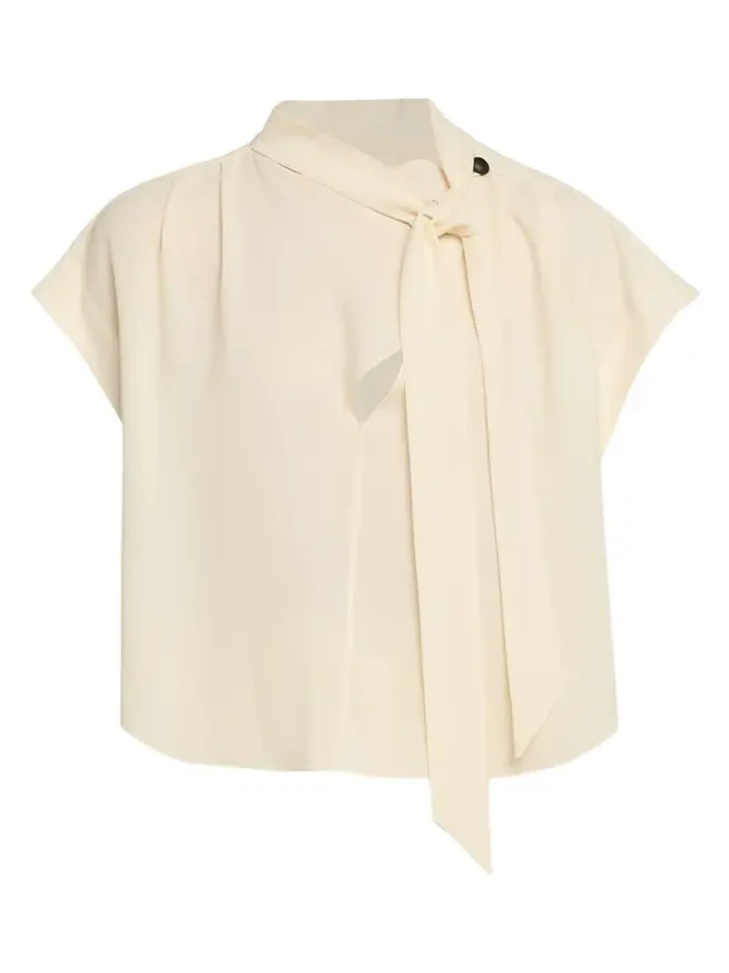 Selene Tie-Neck Blouse