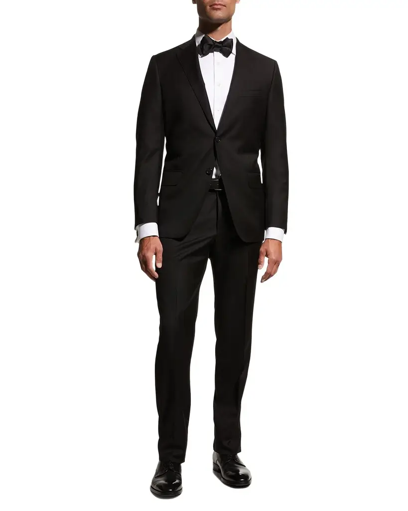 Hickey Freeman Men's Super 140s Wool Tuxedo | Image 1 Hickey Freeman Men's Super 140s Wool Tuxedo | Image 1