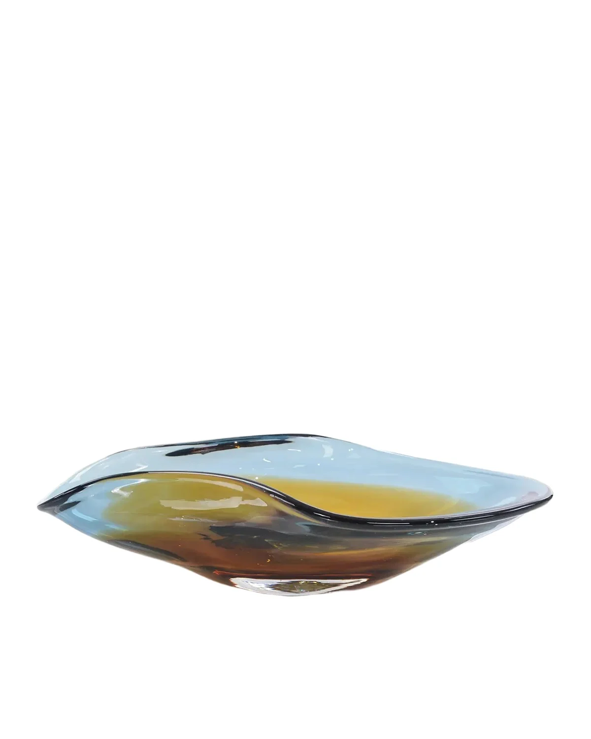 John-Richard Collection Handblown Curved Bowl