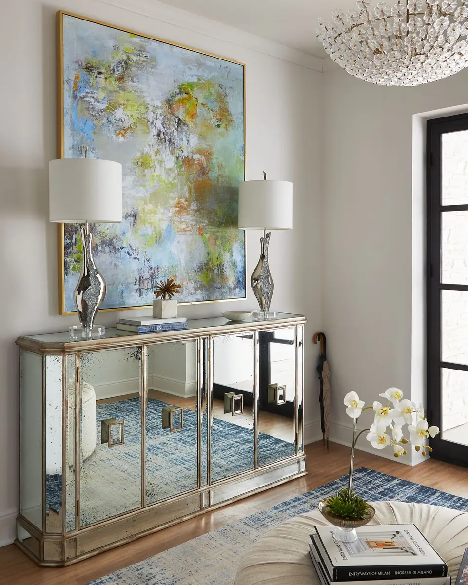 John-Richard Collection Glass Geode Table Lamp | Thumbnail 3