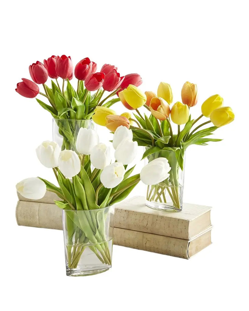 John-Richard Collection Real Touch Spring Tulips Arrangement | Image 1 John-Richard Collection Real Touch Spring Tulips Arrangement | Image 1