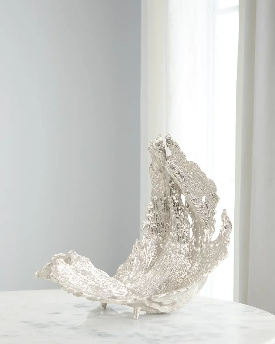 John-Richard Collection Small Time-Worn Leaf Sculpture | Image 1 John-Richard Collection Small Time-Worn Leaf Sculpture | Image 1