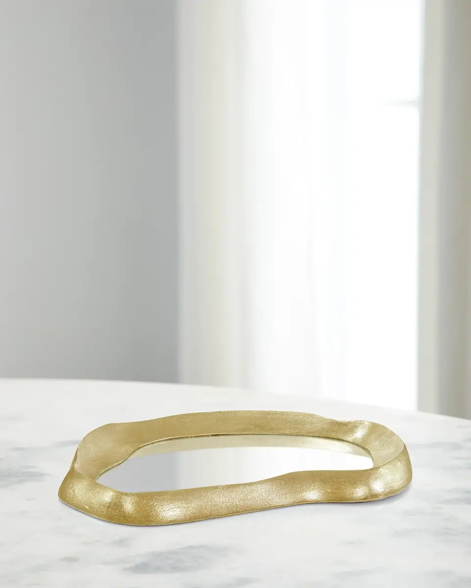 John-Richard Collection Large Cresting Reflections Tray | Image 1 John-Richard Collection Large Cresting Reflections Tray | Image 1