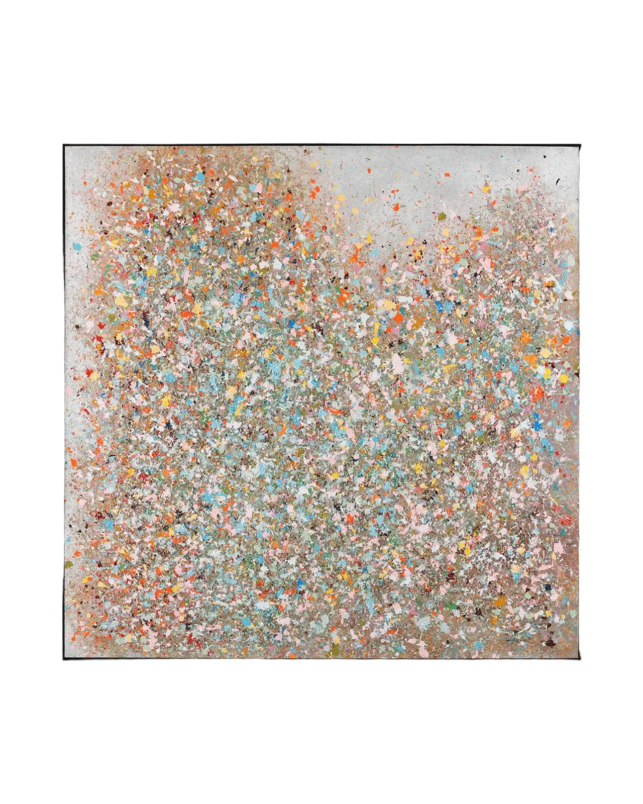 John-Richard Collection "Dancing Pigments II" Original Painting by Teng Fei
