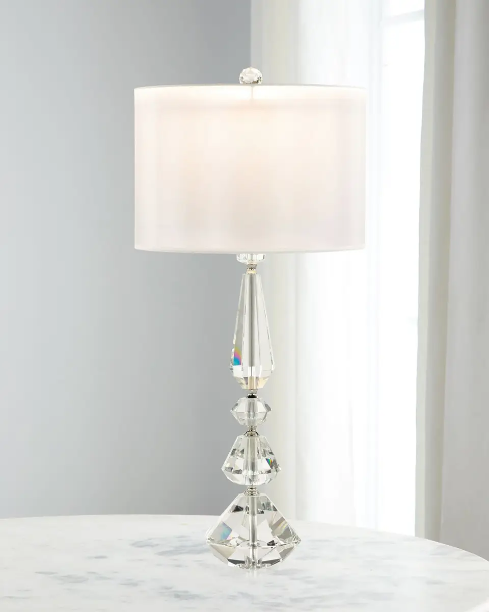John-Richard Collection Balustered 26" Crystal Table Lamp | Thumbnail 2 John-Richard Collection Balustered 26" Crystal Table Lamp | Thumbnail 2