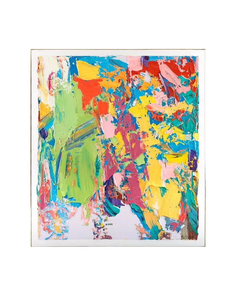John-Richard Collection "Cascading Colors" Original Painting by LM Zhou | Image 1 John-Richard Collection "Cascading Colors" Original Painting by LM Zhou | Image 1