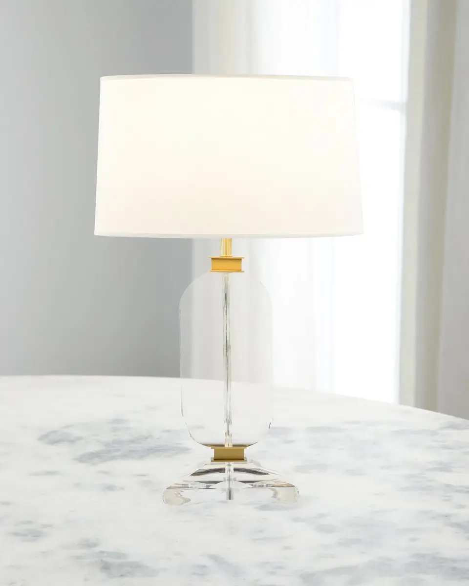 John-Richard Collection Sculpted Crystal 27" Table Lamp | Thumbnail 2 John-Richard Collection Sculpted Crystal 27" Table Lamp | Thumbnail 2