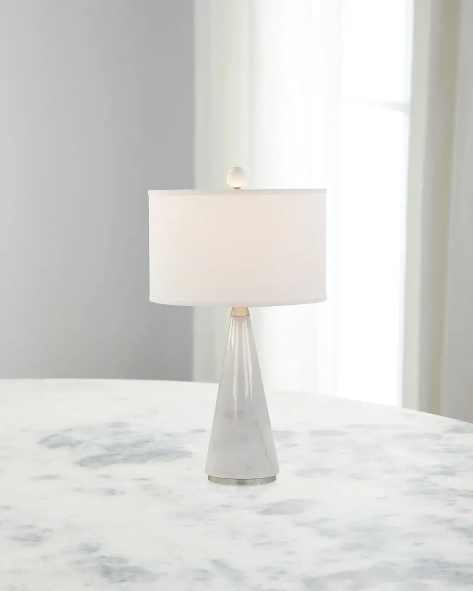 John-Richard Collection Kegel 29" Marble Table Lamp | Thumbnail 2 John-Richard Collection Kegel 29" Marble Table Lamp | Thumbnail 2
