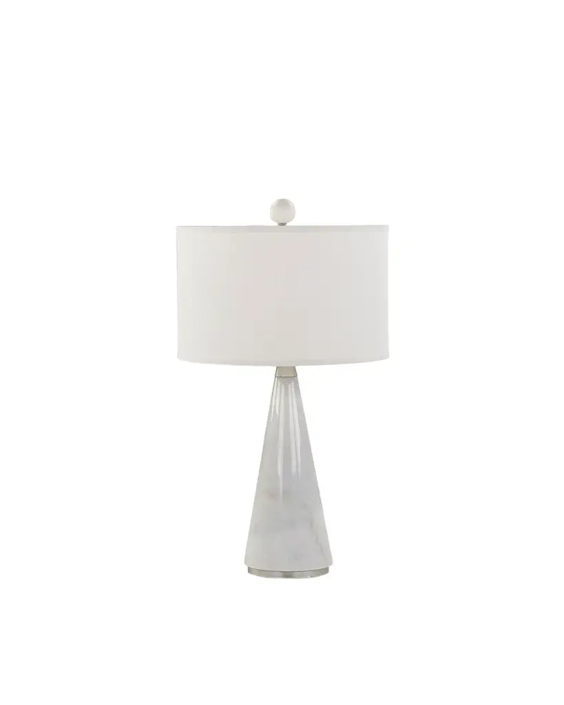 John-Richard Collection Kegel 29" Marble Table Lamp | Image 1 John-Richard Collection Kegel 29" Marble Table Lamp | Image 1
