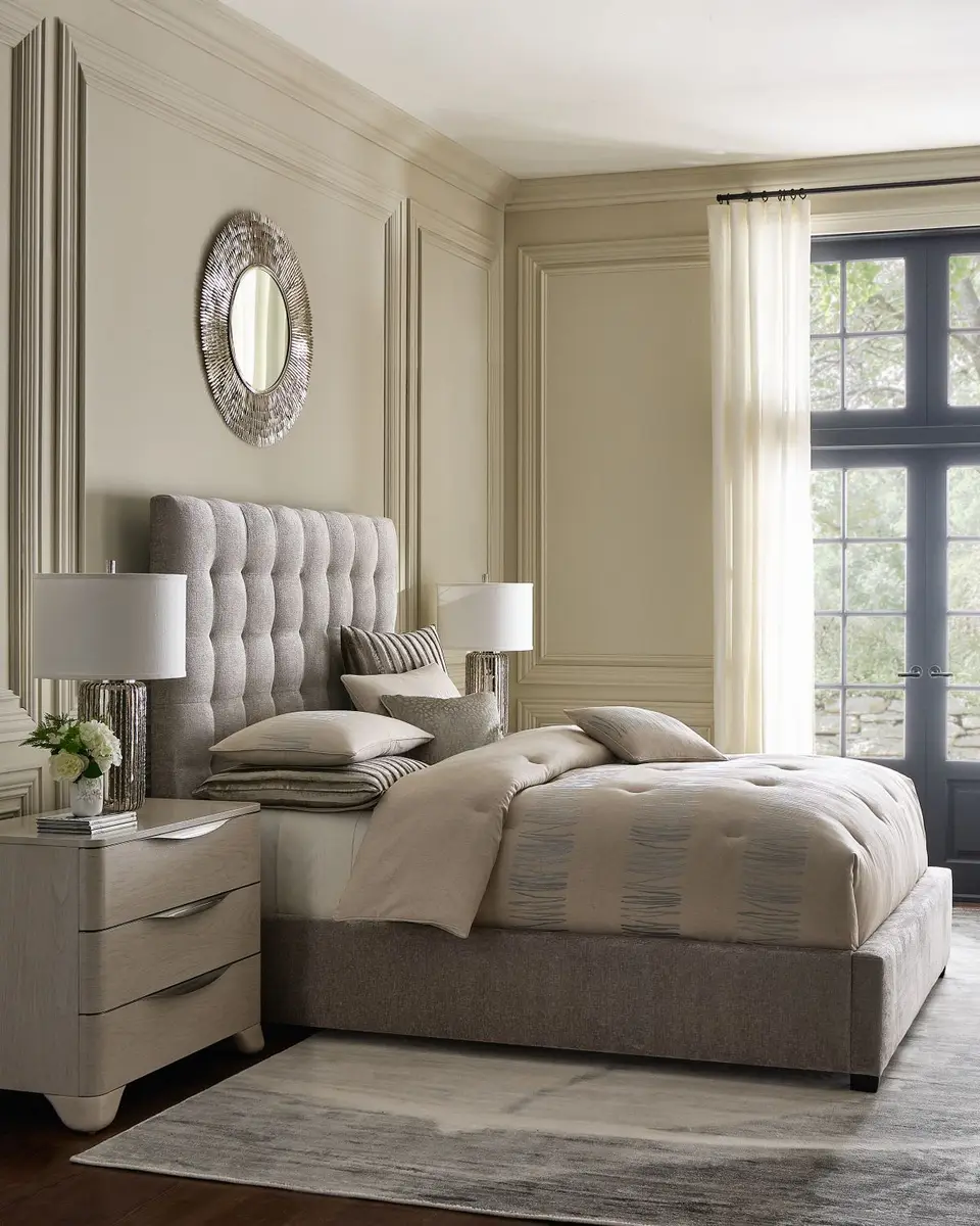 John-Richard Collection Crista Nickel Table Lamp | Thumbnail 3 John-Richard Collection Crista Nickel Table Lamp | Thumbnail 3