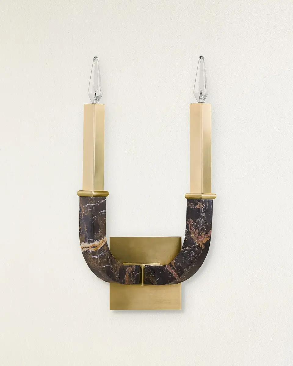 John-Richard Collection Hampton Court 2-Light Wall Sconce | Thumbnail 2