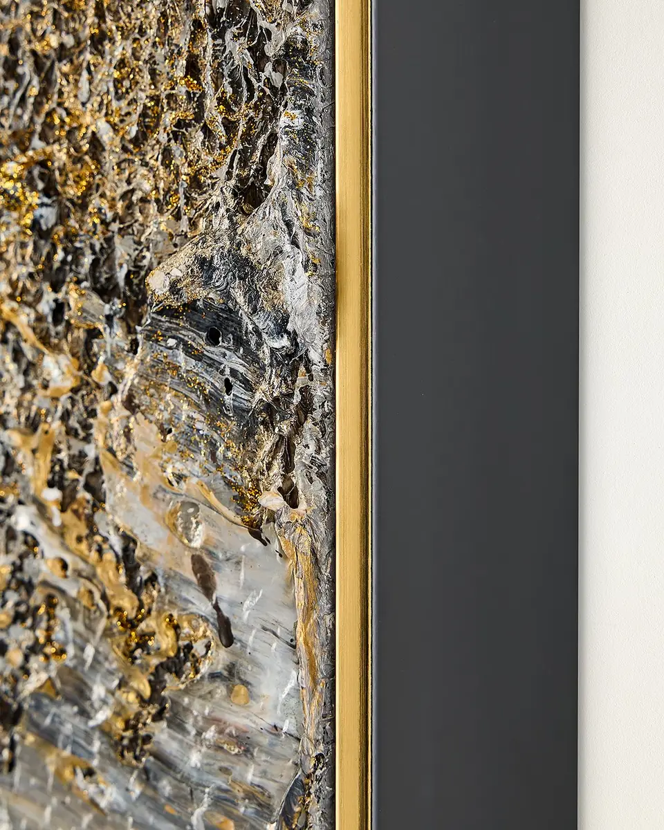 John-Richard Collection "Gleaming Mist" Original Acrylic Painting on Canvas by LM Zhou | Thumbnail 2 John-Richard Collection "Gleaming Mist" Original Acrylic Painting on Canvas by LM Zhou | Thumbnail 2